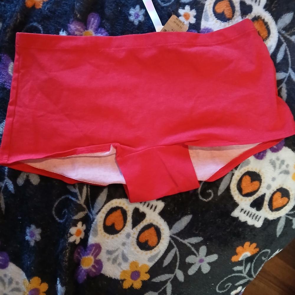 SOLD-PINK Victoria's Secret Red Boyshort Panties